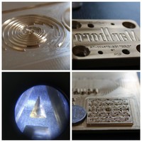 Machine de gravure CNC pour micro-marquage à chaud sur métal, matrices de marquage à chaud 2D en laiton pour l'impression