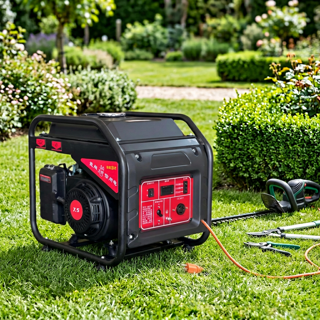 3.5KW 3.8KVA Portable Gasoline Inverter Generator 50HZ 60HZ 4-Stroke Engine Soundproof Rated Voltage 380V
