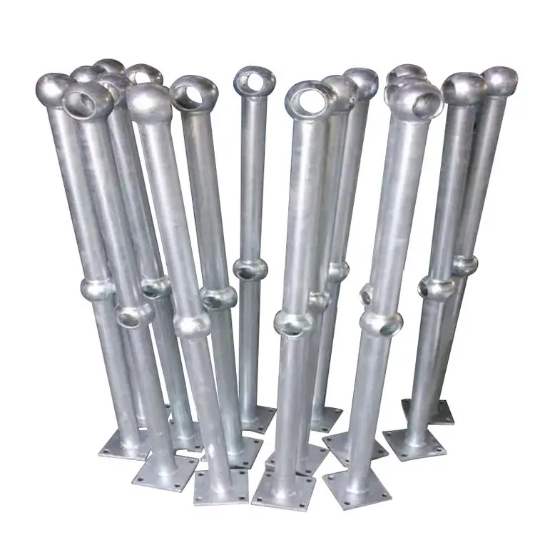 Cheapest safety stairs rust prevention stainless steel temporary handrails for outdoor