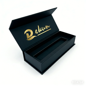 Emballage personnalisé pour <span class=keywords><strong>essence</strong></span> de <span class=keywords><strong>cils</strong></span> avec logo, finition haut de gamme pour coffrets cadeaux de luxe, dimensions personnalisées, boîte rigide <span class=keywords><strong>magnétique</strong></span> - Product Image 2