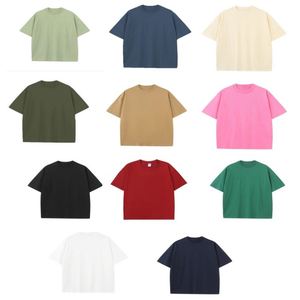 Camiseta al por Mayor, Lisa, Sólida, de Algodón 100%, Ecológica, Transpirable, Estilo Urbano, Personalizable con Logotipo Digital, 230gsm - Product Image 4