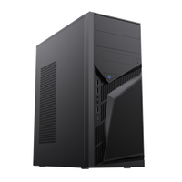 Caja de PC OEM Nueva, Chasis ATX de Torre Media, Compatible con Fuente de Alimentación ATX Superior, Abundantes Puertos I/O 4A 3A1C 2A2C