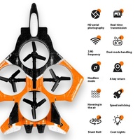Nouvel avion de chasse RC prêt à voler, mini avion électrique 4 canaux intérieur-extérieur avec matériau EPP et télécommande