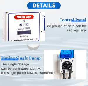 Système de dosage à faible entretien distribution automatique pompe unique quantitative <span class=keywords><strong>distributeur</strong></span> automatique d'alimentation chimique pour système de capot - Product Image 6
