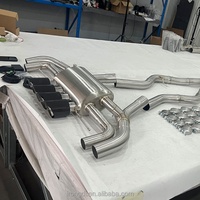 Échappement Valvetronic Tuning M340i B58 G20 M340I 3.0T Catback, silencieux soudé TIG en acier inoxydable 304, logo personnalisé de luxe, garantie 5 ans