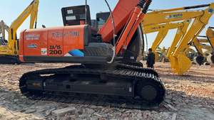 รถขุดฮิตาชิ ZX200/210/240 มือสองคุณภาพสูง สภาพ 98% รถขุดหนัก 20 ตัน เครื่องจักรก่อสร้าง เครื่องยนต์ EPA CE เกียร์ ปั๊ม PLC - Product Image 3