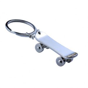 Scooter <b>Keychain</b> 3D Metal Key Chains Sports Skateboarding Keychains Skateboard Charm Pendant Creative Gifts Keyrings - Product Image 5