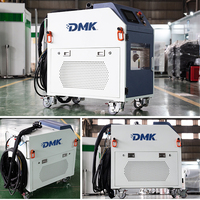 Machine de nettoyage au laser à impulsions DMK, refroidissement par eau, 300w 500w 1000W 2000W, nettoyeur laser à fibre, outil de décapage de la rouille, élimination de la peinture