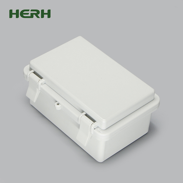 Ip67 Abs Electrical  Hinged Plastic Enclosure Waterproof Junction Box Power Waterproof Outdoor Plastic Box Distribution Box