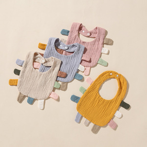 Tissu imprimé personnalisé fantaisie multicolore coton 18-24 mois bébé couverture bavoirs vêtements bébé bavoirs pour adulte - Product Image 4
