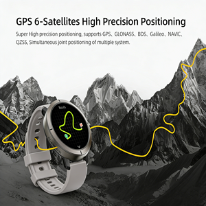นาฬิกาติดตามตำแหน่งกีฬากลางแจ้ง DM76 GPS พร้อมหน้าจอ AMOLED กันน้ำ 5ATM - Product Image 2
