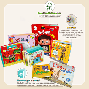 Libri Illustrati per Bambini Personalizzati con Copertina Rigida, Stampa Offset, Rilegatura Cucita, Laminazione in Film per Pubblicazione - Product Image 4