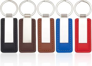 Wholesale Products <b>Custom</b> Your logo Leather Keychain - Product Image 4