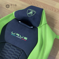 Nouvelles housses de siège de voiture en cuir véritable personnalisées de luxe CYF pour Urus, ensemble complet, broderie matelassée en nid d'abeille