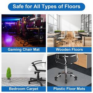 Roulettes silencieuses 50/60 mm pour chaise de bureau – Vente en gros - Product Image 5