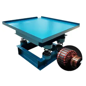 Vibrating table machine for concrete moulds / paver block making, Vibration table