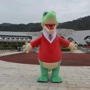 ロシア製インフレータブルコスチューム2.6M可愛いインフレータブルCheburashkaマスコットウォーキングコスプレ大きな耳猿衣装 - Product Image 3