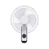 Ventilateur mural électrique à moteur en cuivre pur, 3 vitesses, télécommande, oscillant, vent puissant, faible bruit, usage domestique
