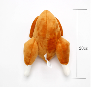 Cartone animato di plastica cane tacchino giocattolo da masticare con <span class=keywords><strong>Squeaker</strong></span> - Product Image 5