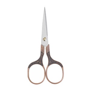 Tesoura Vintage de Precisão com Borda Lisa, Cabo de Liga de Zinco, Tesoura Mini Retro de Grau Industrial para Bordado em Aço Inoxidável - Product Image 6