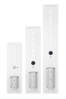 Panneaux solaires monocristallins, éclairage solaire de rue alimenté par batterie au phosphate de fer et de lithium, indice de protection IP67, en aluminium, longue durée de vie