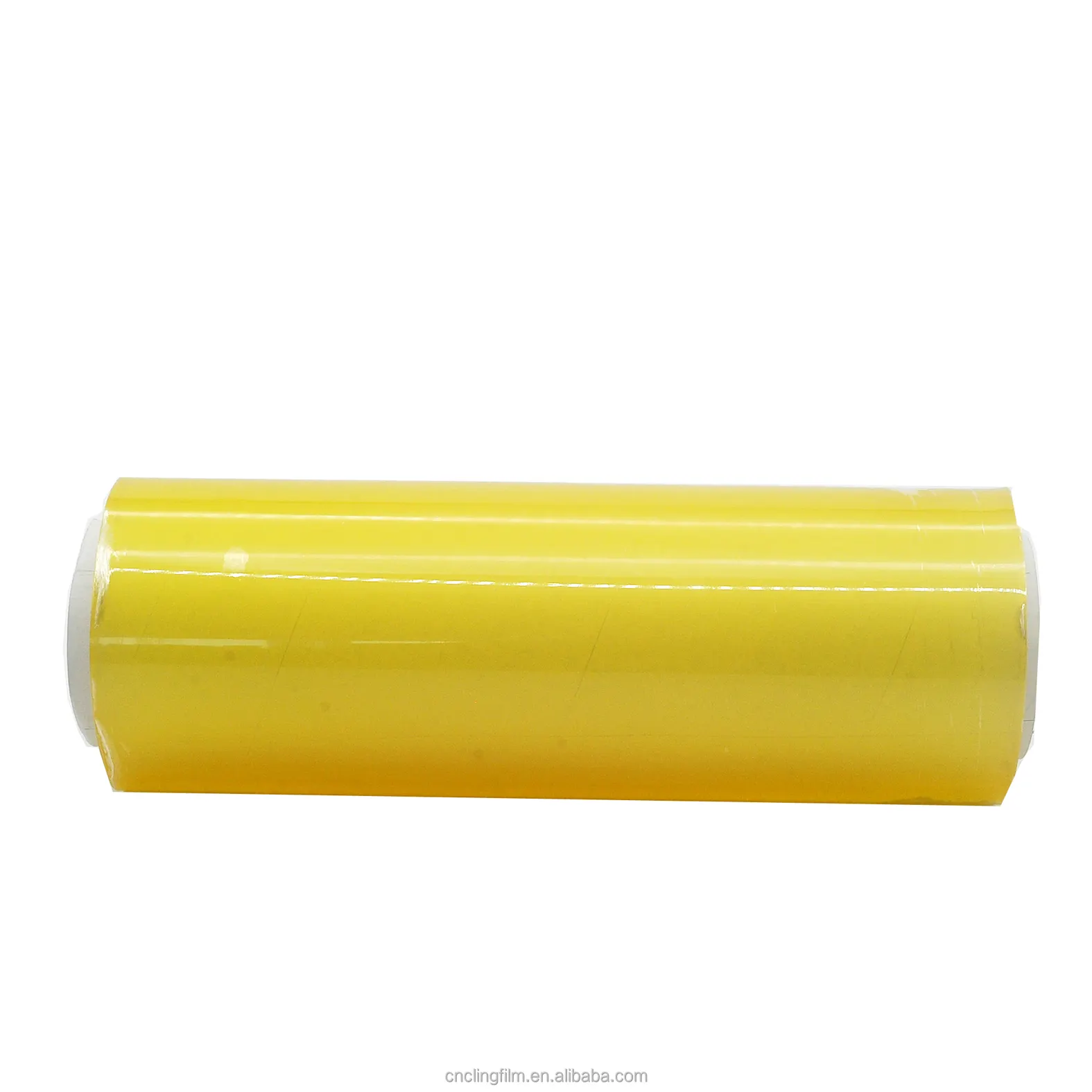 רוחב עטיפת מזון PVC 30 ס""מ * 1500 מ' פלסטיק שקוף סרט לכווץ גליל נייר יצרן מחיר נמוך lldpe מתיחה סרט עטיפת מזון