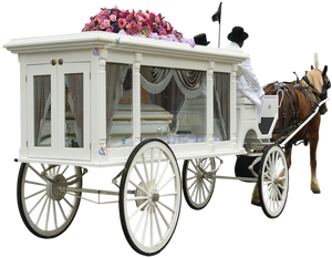 Westerse Cowboy Lijkwagen Houten Wagenstijl Voor Ranchbegrafenissen - Product Image 5