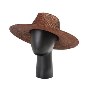 Printemps/été nouveau chapeau de <span class=keywords><strong>jazz</strong></span> simple Big Eaf Fashion chapeau de paille parasol extérieur - Product Image 1