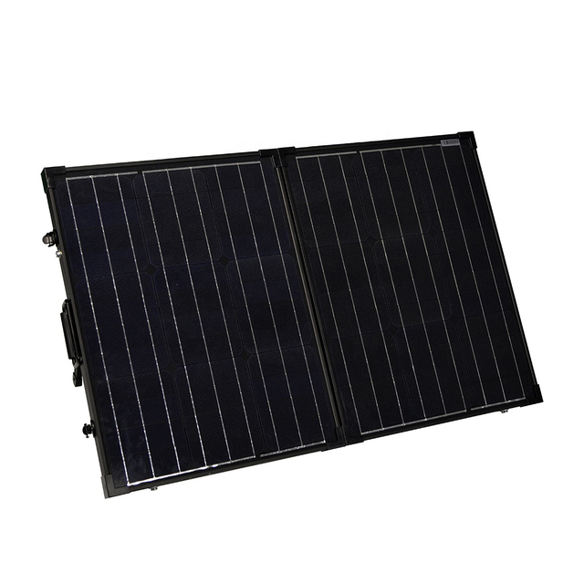 100W 120W 200 Watt Monocrystalline  Foldable Solar Suitcase  200W Panel-20A Controller
