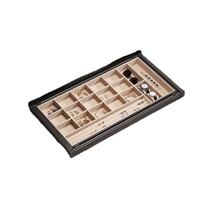 Jewelry Organizer <b>Storage</b> <b>Box</b> With Pull Out Basket Cabinet For Jewelry Aluminum <b>Material</b> Versatile Shape - Product Image 2