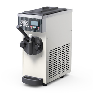 Machine à crème glacée automatique compacte à usage commercial, à tête unique, en acier inoxydable, avec une capacité de 4,7 L - Product Image 4