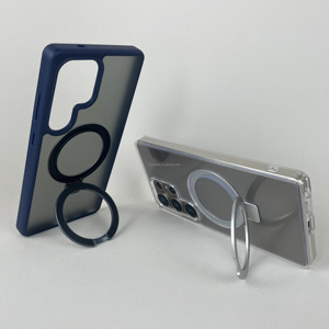 Biểu Tượng Tùy Chỉnh Không Dây Sạc Tương Thích Trường Hợp Đối Với iPhone Magnetic Trường Hợp Đối Với Samsung S25 Cạnh S24 S23 Cộng Với Da Cảm Thấy Frosted Bìa - Product Image 5