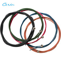 Cordes de basse CIVIN à 5 cordes en acier coloré, nickelées, avec revêtement anti-rouille écologique – Prix usine