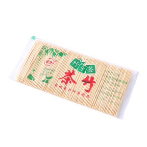 Cure-dents en bambou Guo Lin 12 cm, double pointe, jetables, pour hôtels et restaurants - Product Image 5