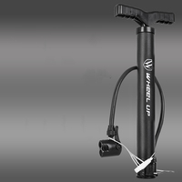 Wheelup vélo pompe à Air Portable vtt vélo pneu pompe 120Psi aluminium Presta Schrader Valve basket-ball pied gonfleur