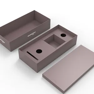 定制2件电子设备包装礼品盒盖和底盒