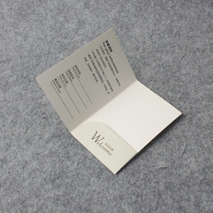 Porte-cartes d'hôtel en papier couché personnalisable et pochettes pour clés de chambre Porte-cartes de visite PP avec échantillon gratuit - Product Image 3