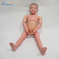 Maniquí de Entrenamiento Infantil Avanzado, Modelo de Simulación de Bebé de Cuerpo Completo para Enseñanza de Enfermería Pediátrica, CE/ISO/ROHS/CNAS