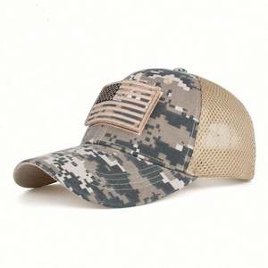 Gorra Trucker de Malla de Camuflaje Ajustable de 6 Paneles GOOD Service - Product Image 1