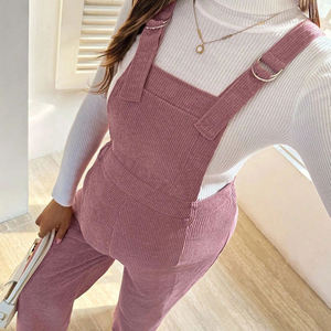 Vêtements de maternité Automne et hiver Mode Pantalons pour femmes enceintes avec taille élastique Pantalons amples en velours côtelé Combinaisons de <span class=keywords><strong>grossesse</strong></span> - Product Image 3