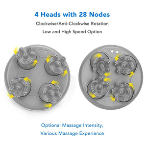 Masseur à gratter électrique de tête de poulpe en Silicone, appareil de massage automatique pour cuir chevelu, brosse à shampoing - Product Image 6