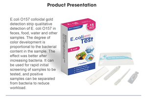 Hot Sale 1 Pcs/Box Bacteria <strong>Test</strong> in Drinking Water, E.coli Bacteria 0157 <strong>Test</strong> <strong>Kit</strong> - Product Image 3