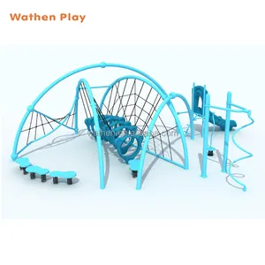 공장 가격 사용자 정의 야외 놀이터 장비 로프 등반 어린이 놀이 공원 놀이 세트