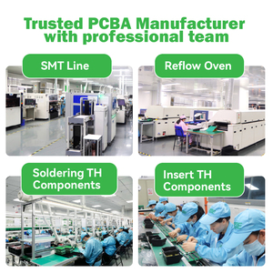 Một cửa tùy chỉnh <span class=keywords><strong>PCB</strong></span> lắp ráp & pcba dịch vụ sản xuất chất lượng cao FR-4 <span class=keywords><strong>PCB</strong></span> bảng 1-40 lớp 100% chức năng thử nghiệm - Product Image 5