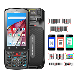 IP67 a prueba de agua PDA escáner de código de barras colector de datos de mano lector de código de barras industrial Android 12 PDA resistente con GMS AER SOTI - Product Image 1