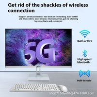 Ultra-Thin All-In-One Desktop Computer New Commercial Office Full Set with TPU Material