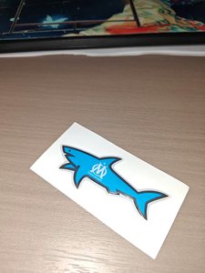 NOUVEAU 2026 Blnieece Livraison Rapide Thème Requin Articles Nautiques Décorations Autocollant Requin JUL - Product Image 2