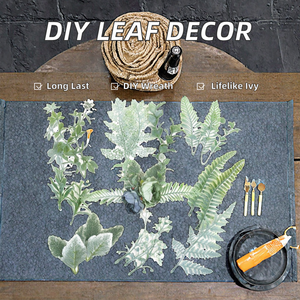 Césped Artificial Verde Pequeño con Flocado para Manualidades, Coronas de Acción de Gracias y Accesorios Florales Hechos de Plástico Duradero - Product Image 2