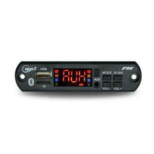 12V âm thanh xe hơi USB TF FM Radio Module không dây cho <span class=keywords><strong>Bluetooth</strong></span> MP3 WMA Bảng Giải mã điều khiển từ xa Xe linh kiện điện tử - Product Image 4