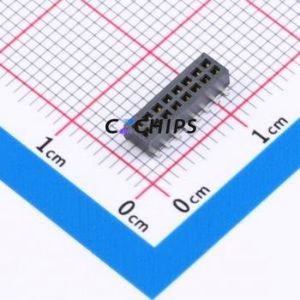 CLP-108-02-F-D-BE Pin Socket SMD,P=1.27mm Connector ( Pitch: 1.27mm )( Row Spacing: 1.27mm )( Mounting Type: Vertical Mount ) - Product Image 1